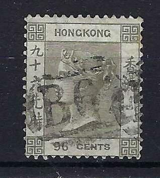 Image of Hong Kong SG 19w FU British Commonwealth Stamp